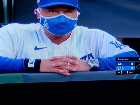 Dave Roberts' (LA Dodgers Manager) Panerai.